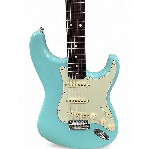 Used Fender Classic Series '60s Stratocaster Cerulean Blue Solid Body Electric Guitar