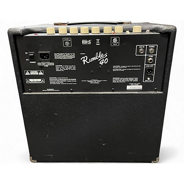 Used Fender RUMBLE 40 Bass Combo Amp