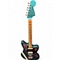 Used Fender vintera 60s jaguar ocean turquoise Solid Body Electric Guitar thumbnail