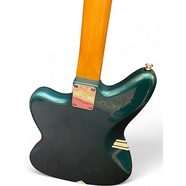 Used Fender vintera 60s jaguar ocean turquoise Solid Body Electric Guitar