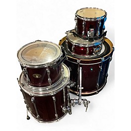Used TAMA 5 Piece Rockstar Candy Apple Red Drum Kit