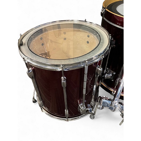 Used TAMA 5 Piece Rockstar Candy Apple Red Drum Kit