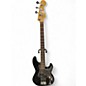 Used Fender American Deluxe Precision Bass Black Electric Bass Guitar thumbnail