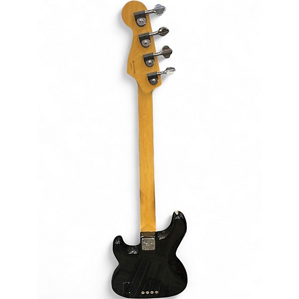 Used Fender American Deluxe Precision Bass Black Electric Bass Guitar