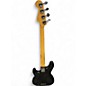 Used Fender American Deluxe Precision Bass Black Electric Bass Guitar