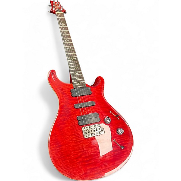 Used PRS 513 10 TOP Ruby Solid Body Electric Guitar