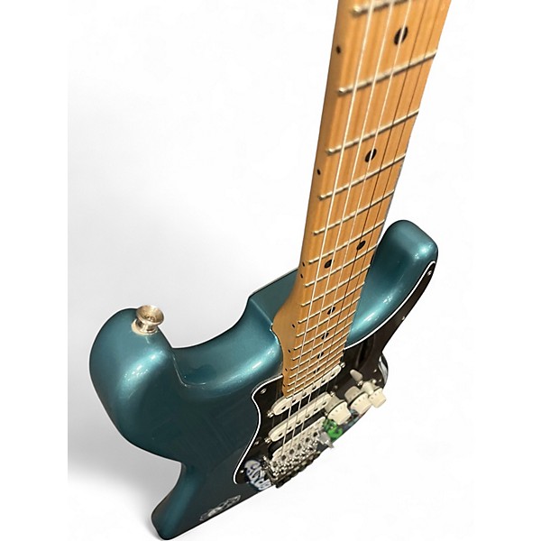Used 2020 Fender Player Stratocaster HSS Floyd Rose Tidepool Solid Body Electric Guitar