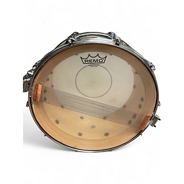 Used Pearl 14X6.5 Reference Pure Snare Black Oyster Glitter Drum