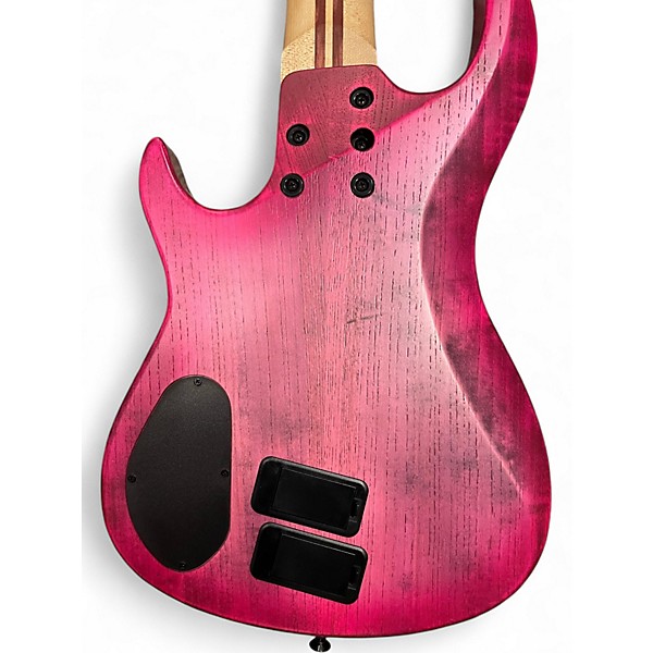 Used 2024 Used Keisel  Osiris Multiscale Pink Poplar Burl Electric Bass Guitar