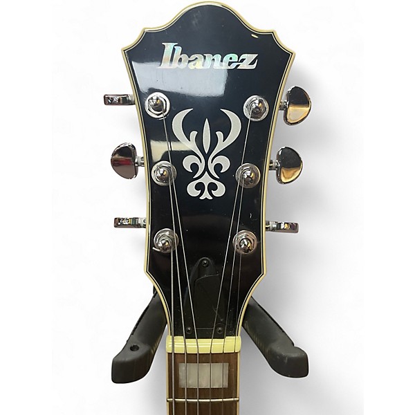 Used Ibanez AS73 Artcore olive green Hollow Body Electric Guitar