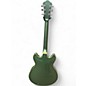 Used Ibanez AS73 Artcore olive green Hollow Body Electric Guitar