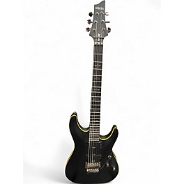 Used Schecter Guitar Research Demon-6 FR-S Aged black satin Solid Body Electric Guitar