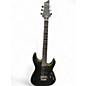 Used Schecter Guitar Research Demon-6 FR-S Aged black satin Solid Body Electric Guitar thumbnail
