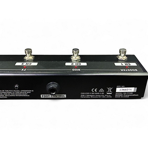 Used BOSS GAFC Footswitch
