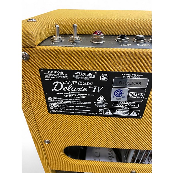 Used Fender Limited Edition Hot Rod Deluxe IV 40W 1x12 Tube Guitar Combo Amp