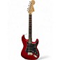 Used Squier Affinity Stratocaster Chrome Red Solid Body Electric Guitar thumbnail