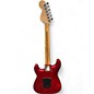 Used Squier Affinity Stratocaster Chrome Red Solid Body Electric Guitar