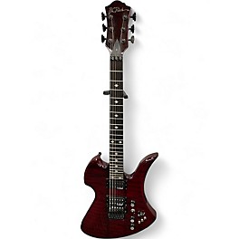 Used 2008 B.C. Rich Mockingbird ST Red Quilt Solid Body Electric Guitar