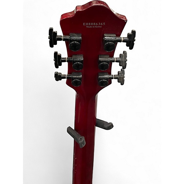 Used 2008 B.C. Rich Mockingbird ST Red Quilt Solid Body Electric Guitar