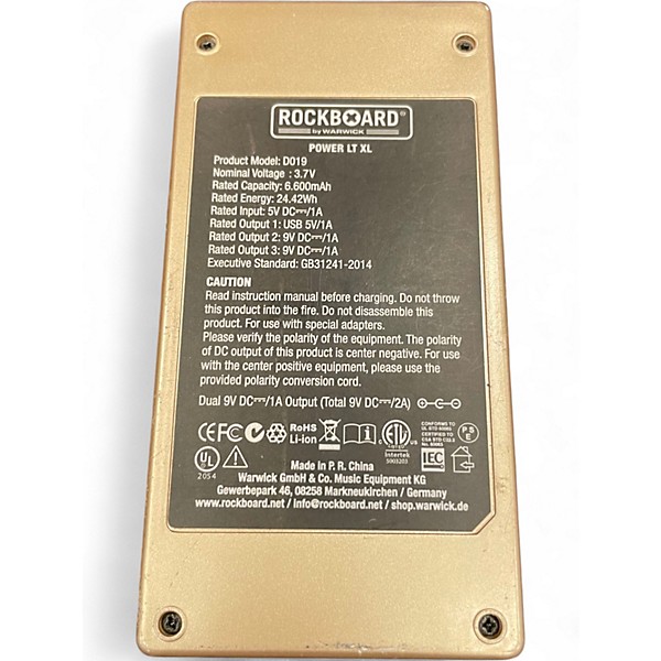 Used RockBoard Power lt xl