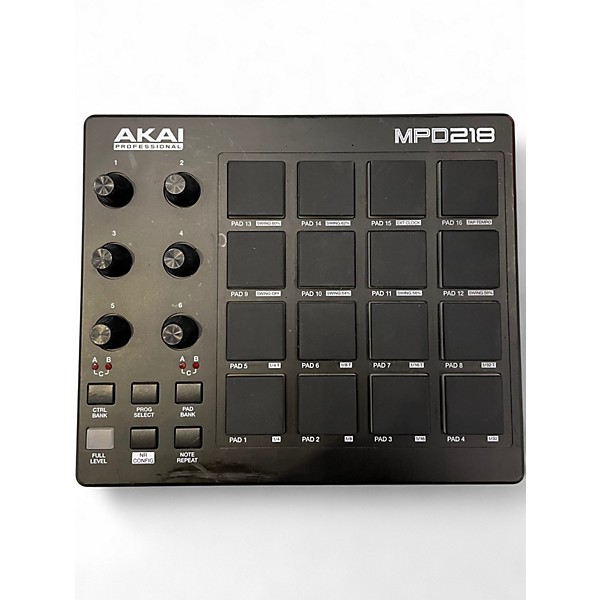 Used Akai Professional MPD218 MIDI Controller