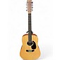 Used Martin D12X1AE Natural 12 String Acoustic Electric Guitar thumbnail