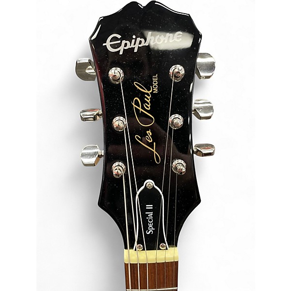 Used Epiphone Les Paul Special II Gray Solid Body Electric Guitar