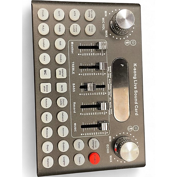 Used K-song Live Sound Card Signal Processor