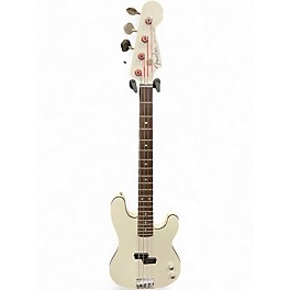Used Fender Aerodyne p bass Arctic White Electric Bass Guitar
