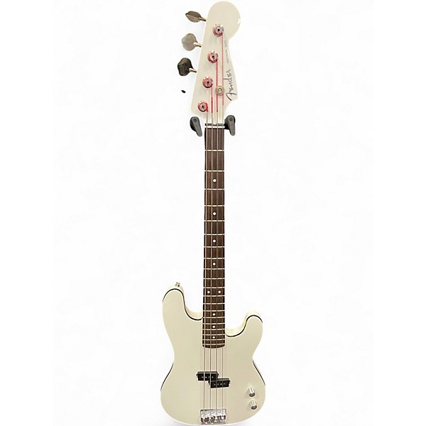 Used Fender Aerodyne p bass Arctic White Electric Bass Guitar