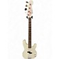 Used Fender Aerodyne p bass Arctic White Electric Bass Guitar thumbnail