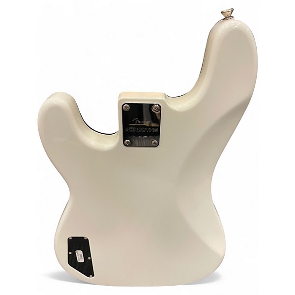 Used Fender Aerodyne p bass Arctic White Electric Bass Guitar