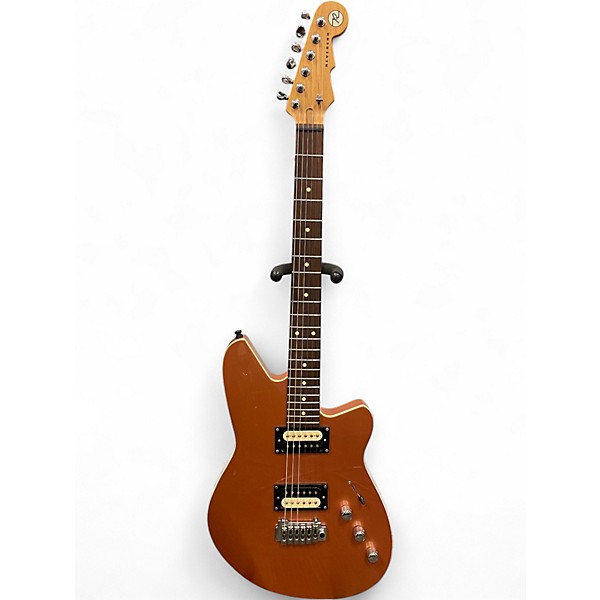 Used Reverend KINGBOLT HH COPPER METALLIC FIRE Solid Body Electric Guitar
