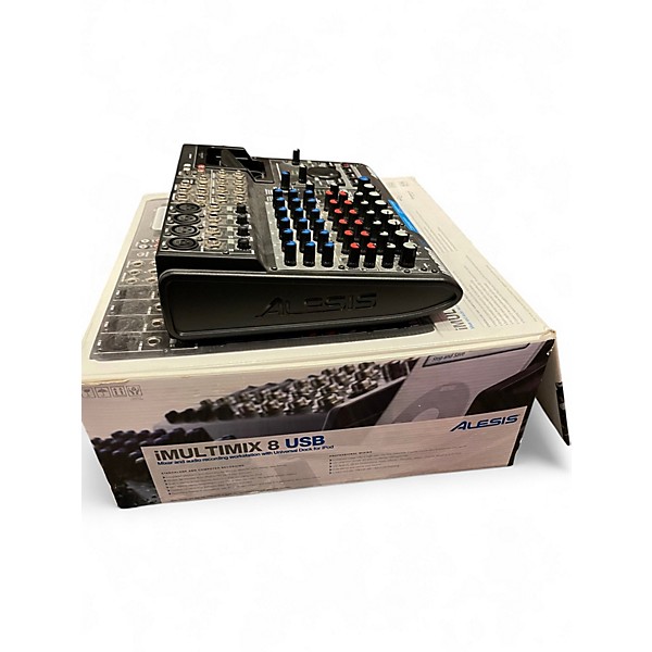 Used Alesis MultiMix 8 USB 8-Channel Unpowered Mixer