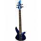 Used Yamaha RBX775 5 String Blue Electric Bass Guitar thumbnail