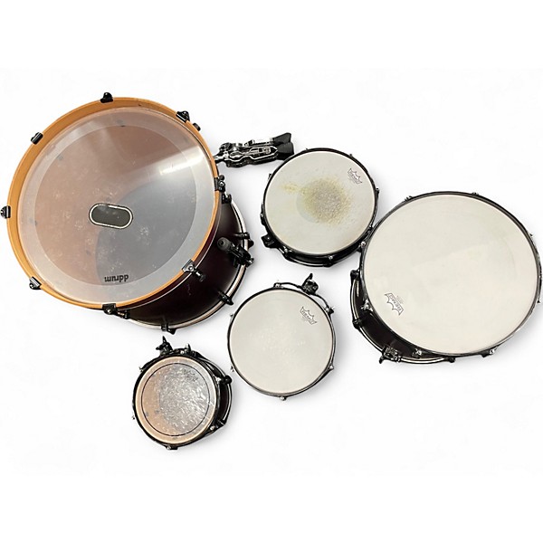 Used ddrum 5 Piece Reflex WINE RED Drum Kit