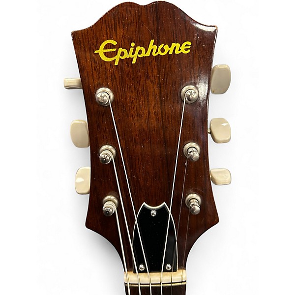 Vintage 1980s Epiphone FT-140 Natural Acoustic Guitar