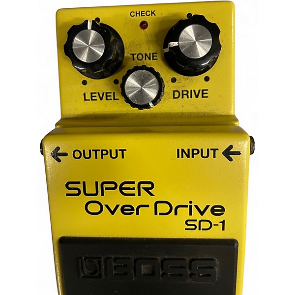 Used BOSS SD1 Effect Pedal