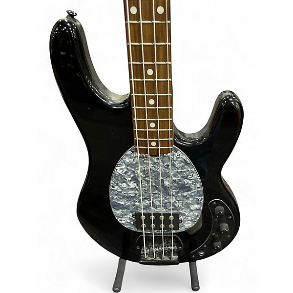 Used Ernie Ball 4 string bass Black Electric Bass Guitar