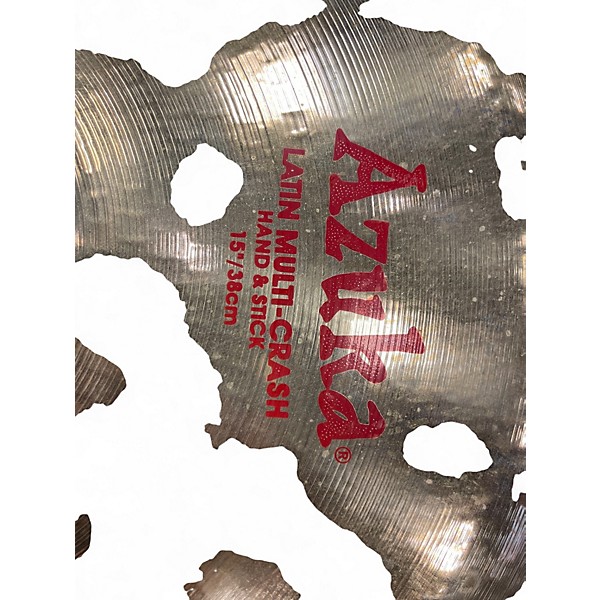 Used Zildjian 15in Azuka Latin Multi-Crash Cymbal
