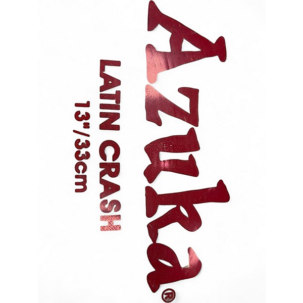 Used Zildjian 13in Azuka Latin Crash Cymbal