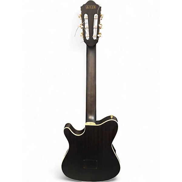 Used Ibanez TOD10N Tim Henson Signature Flat Black Classical Acoustic Electric Guitar