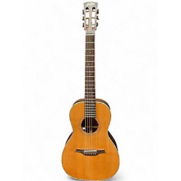Used Bromo BAR6E Parlor Cedar Acoustic Electric Guitar