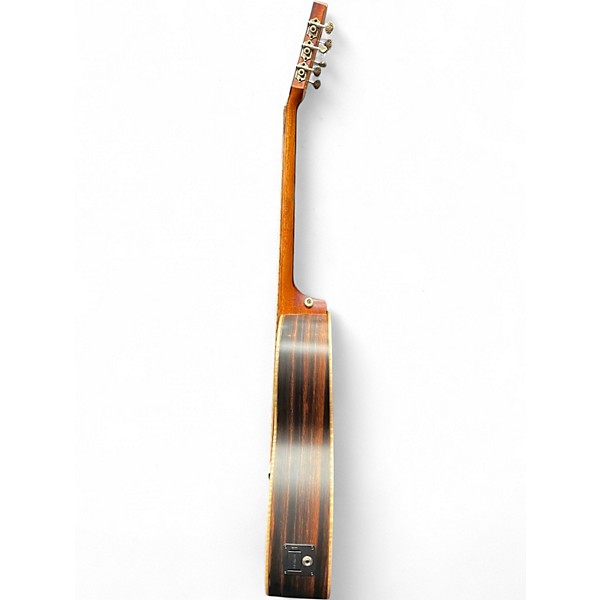 Used Bromo BAR6E Parlor Cedar Acoustic Electric Guitar
