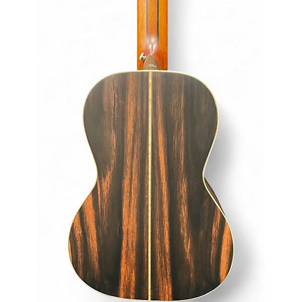 Used Bromo BAR6E Parlor Cedar Acoustic Electric Guitar