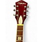 Used Silvertone Jupiter Reissue Red Sparkle Solid Body Electric Guitar