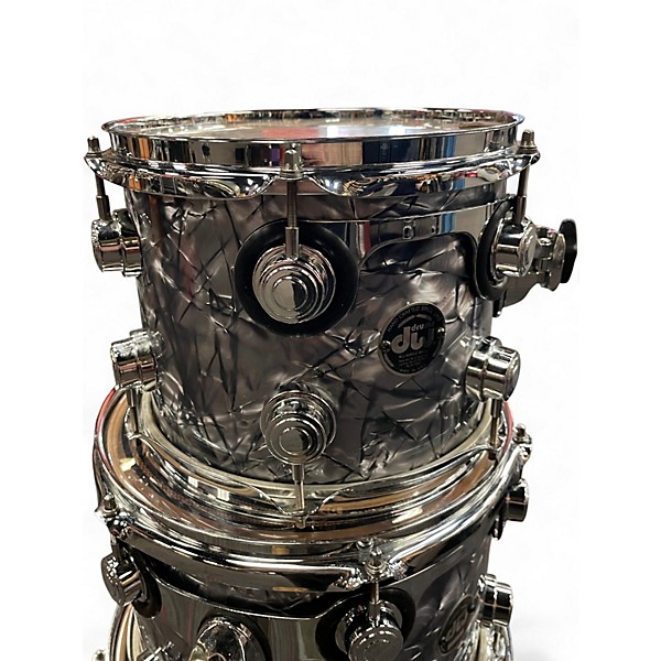 Used DW 4 Piece Collector's Series Black Diamond Drum Kit