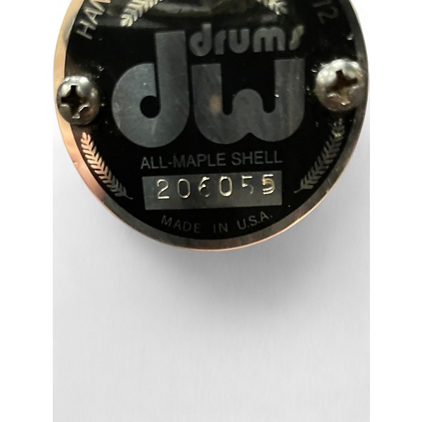 Used DW 4 Piece Collector's Series Black Diamond Drum Kit