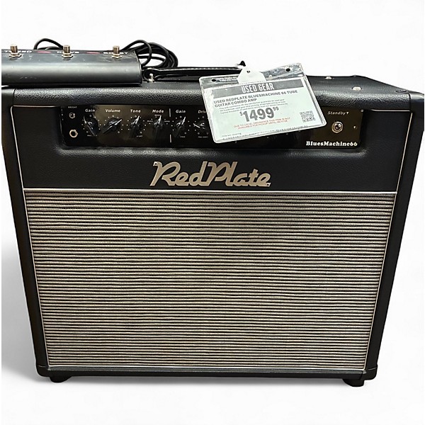 Used Redplate BLUESMACHINE 66 Tube Guitar Combo Amp