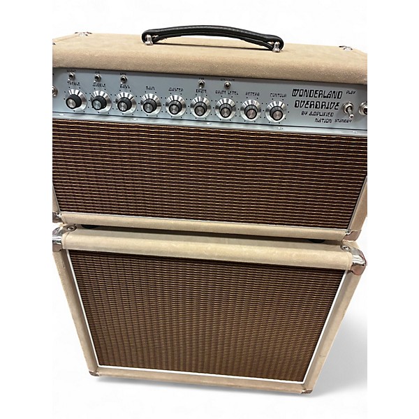 Used Amplified Nation WONDERLAND OVERDRIVE 22W WITH 1X12 MATCHING CAB Guitar Stack